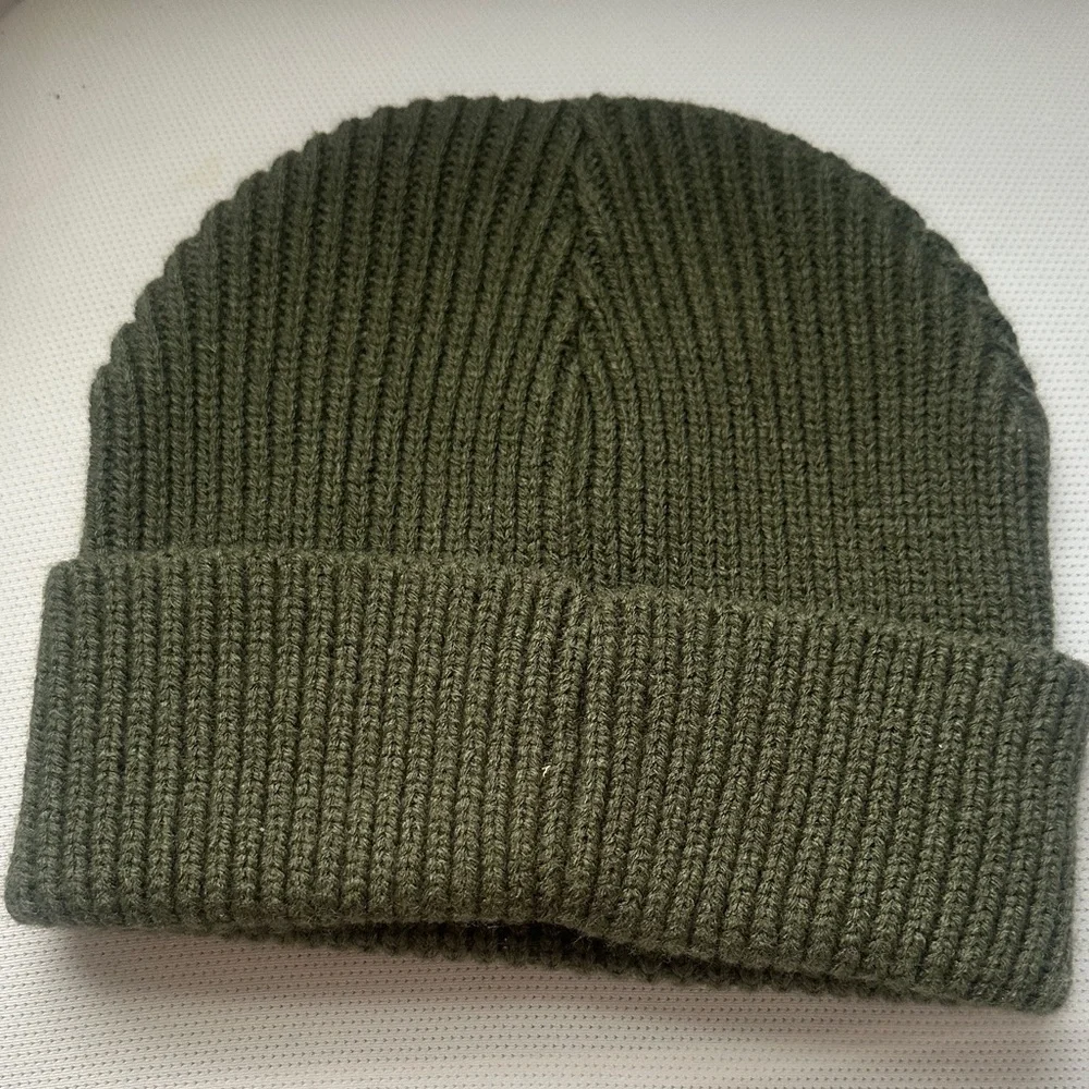 Port Authority Olive Knit Beanie - Picture 2 of 2
